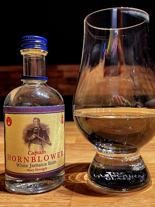 Captain Hornblower White Jamaica Rum Navy Strength