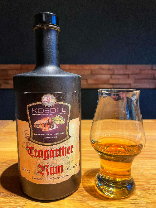 Tragarther Rum - Flavoured With Raisins